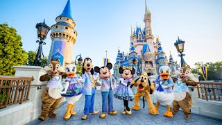 DisneyWorld/Disneyland Magic Kingdom at Orlando Florida USA | Mickey Mouse, Minnie Mouse, & Donald