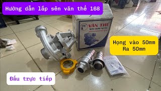 Giới thiệu sên văn thể 168 lắp trực tiếp trên máy dầu 5hp | Điện máy Tuấn Thuỳ