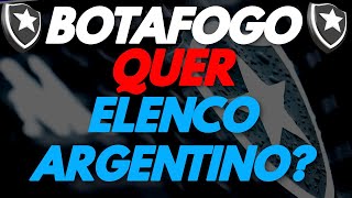 Botafogo 2023 - Jogador quer deixar o futebol argentino para se juntar ao Botafogo