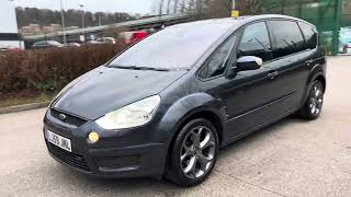 2009 59 Ford S Max 2.0 TDCi Titanium Sea Grey - 1 OWNER + PAN ROOF + FORD HISTORY + ALCANTARA