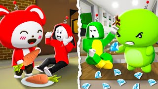 POOR JJ vs RICH MIKEY Family | Maizen Roblox | ROBLOX Brookhaven 🏡RP - FUNNY MOMENTS