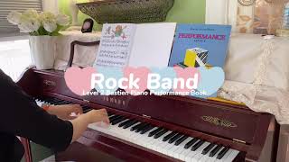 Rock Band From Level 2 Bastien Piano Performance Book