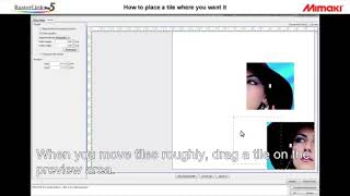 Mimaki RasterLinkPro5 Tiling Layout