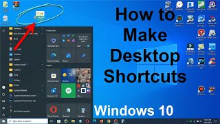 How to Create Shortcuts on Windows Desktop - Easy