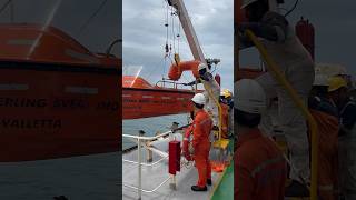 Ship Rescue Boat / Life Boat Drill #ship #boat