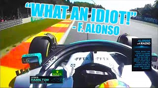 Alonso Calls Hamilton An Idiot