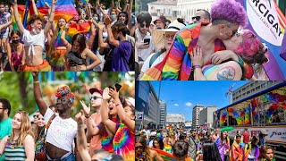 MILAN PRIDE PARADE 2024 | Roma Pride 2024 | Le immagini, le voci, la gioia del Roma #milano #italy