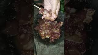 Dimasakin Sate daging qurban sama Istri#Shorts#