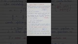 Magnetic properties of LANTHANIDES|Chemistry for competitive exams #youtubeshorts