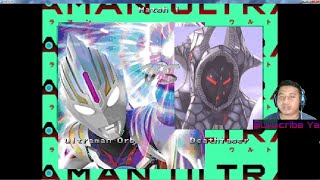 Ultraman Orb Burnmite Vs Deathfacer - Ultraman Fighting Evolution Mugen