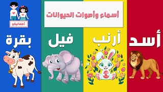 Animals for Kids in Arabic - اسماء الحيوانات للأطفال باللغة العربية