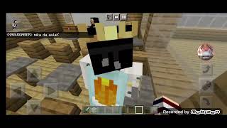 Minecraft — Guilherme dando aula para mim e o Mateus *revivendo um pouco o passado*