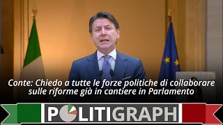 Conferenza stampa di Conte in seguito alla riapertura delle regioni