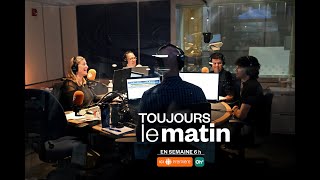 Interview en studio " TOUJOURS LE MATIN"  |  ICI Radio-Canada Première - Mauricie | 6 décembre 2022