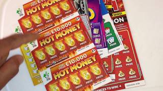 SCRATCHCARD..NEW HOT MONEY £10,000 ..1 MILLION 20X CASH ..FAST £200..ANY WIN .