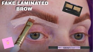 LAMINATED BROW EFFECT - SOAP BROWS - UPDATED TUTORIAL