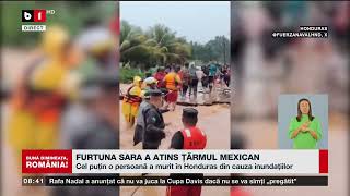 FURTUNA SARA A ATINS ȚĂRMUL MEXICAN_Știri B1TV_18 nov. 2024