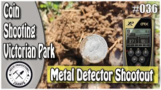 Coin Shooting a Victorian Park - Metal Detecting South Africa