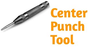 Center pin punch drill starting tool