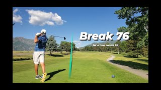 NO GIMMES ALLOWED! Vlog 11 at Hubbard Memorial GC. Break 76 to set a new course PR. Golf on an AFB