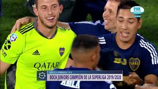 Boca campeón de la copa superliga