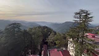 View from cafe in Shimla