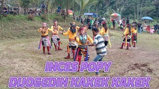 Dijogedin Kakek Kakek Penonton Inces Popy With Laskar Kamboja budaya live Angkruk Logawa Sunyalangu