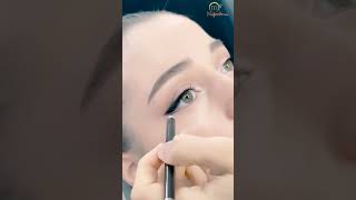 How to make eyeliner #eyeliner #youtubeshort #shortvideo