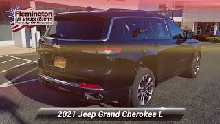 Certified 2021 Jeep Grand Cherokee L Overland, Flemington, NJ JP1617P