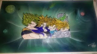 Speed Painting Art Super Saiyans ► [Dragon Ball Z] Dibuj__ARTE