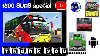 Thank you Android drivers!!! --- 1500 subscribers special ///Britto's Android driving ///BAD