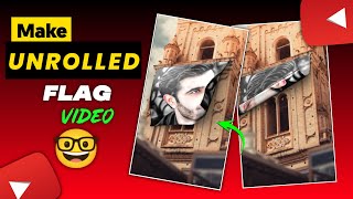 trending Instagram & TikTok effect | how to make waving flag effect