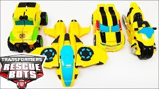 Transformers Rescue Bots Bumblebee Toys Unboxing Video