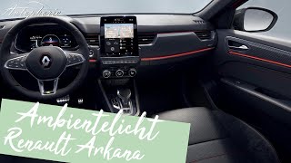 Ambientelicht im Renault Arkana (Modelljahr 2021) [4K] - Autophorie Extra