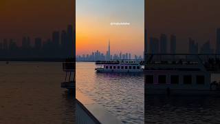 Mesmerizing view of Dubai Sky line from corniche #dubaiskyline #dubaiview #corniche #dubailife