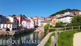 Mundaka (Biscay) - Town of surf | Waking tour Basque Country 4K