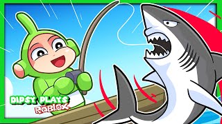 🌈 ESCAPE SCARY FISH [FUNNY GAME] | Dipsy Plays Roblox Fisch