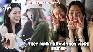 UPDATE! | Ling and Orm Caught on Cam doing Girlfriend thing during their travel to Hongkong Fanmeet