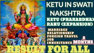 KETU IN SWATI NAKSHTRA! PAST LIFE CONNECTIONS ! PLAN YOUR 8 MONTHS NOW #swati #ketu #astrology