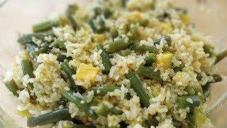 I wish I Had Made This Lemon Quinoa String Bean Salad for Our Summer Barbecue 🌞