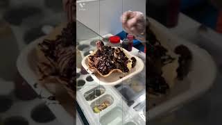 CHOCOLATE ADDICTION SUNDAE !! #streetfoodindia #shortvideo #icecreamlover