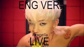 G-Dragon - Crayon (Acapella Eng. Version) LIVE AUDIO (HD)