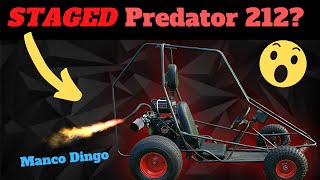 STAGE 1 Manco Dingo! Staged PREDATOR 212 | WELDING | Almost CAUGHT by COPS!