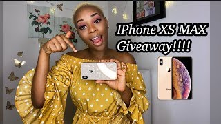 IPHONE XS MAX GIVEAWAY!!! ROAD TO 500 SUBSCRIBERS(CLOSED)