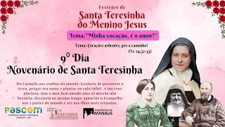 🌹9⁰ Dia do Novenário de Santa Teresinha 🌹| Sábado | 30 de setembro de 2023 | 19h00