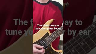 Blind guitarist shows you the fastest way to tune your guitar by ear