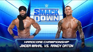 Hardcore Championship Match | Jinder Mahal vs Randy Orton | WWE SmackDown