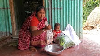 আজ আমাদের মন ভাল নেই \ Bangladeshi Village Market Vlog \ Our village life