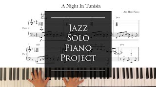 A Night In Tunisia/Jazz Solo Piano Project /download for free transcription/arr.@HansPiano /무료악보