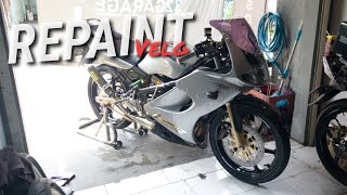 Repaint Velg Ninja RR